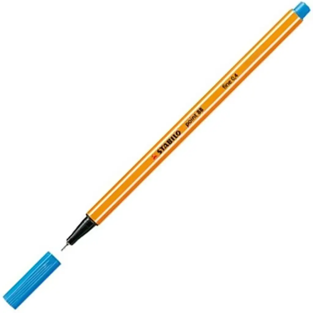 imagen de Stabilo: Point 88 rotulador de punta fina en color azul marino 0,4mm 2