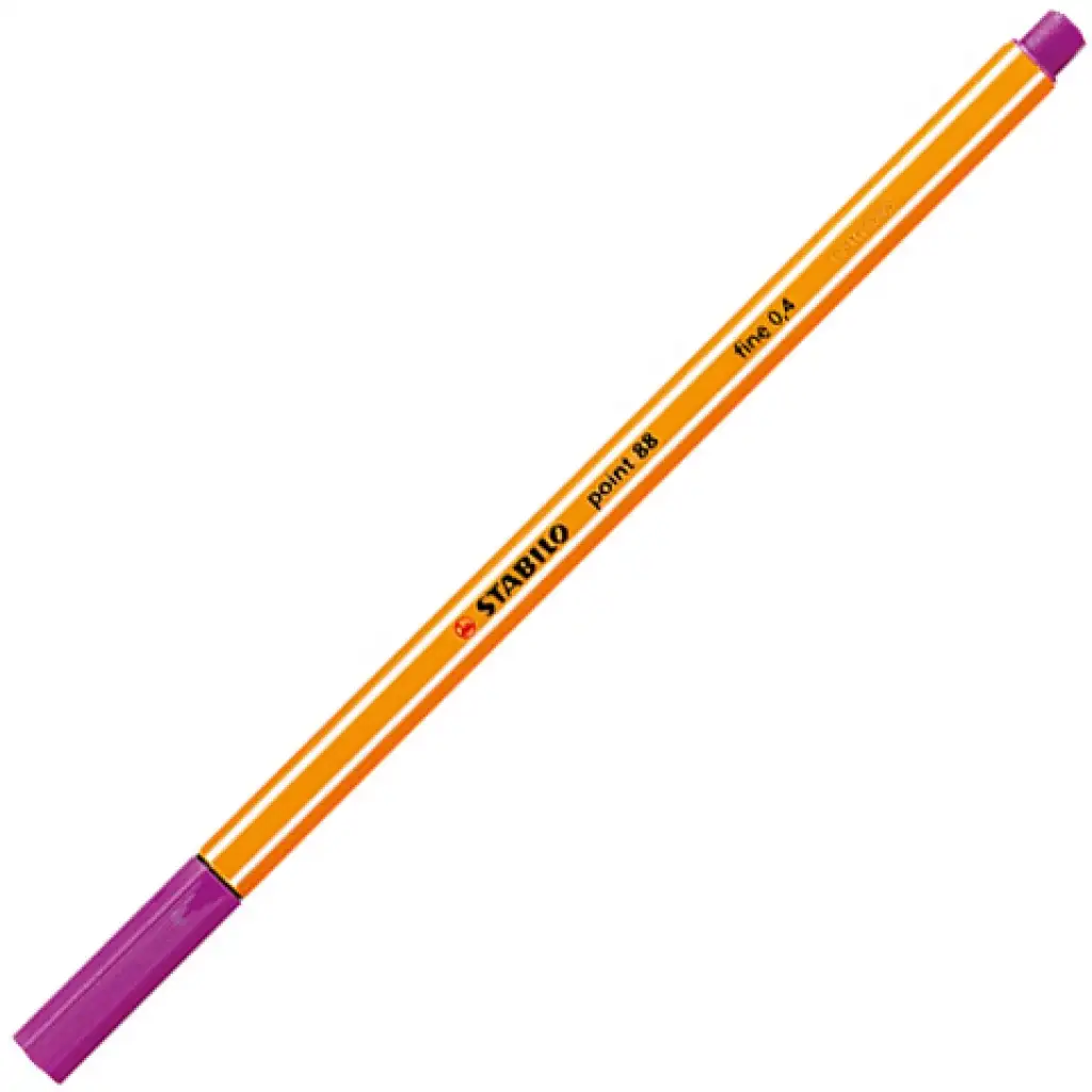 imagen de Stabilo: Point 88 rotulador en color púrpura 0,4mm 1