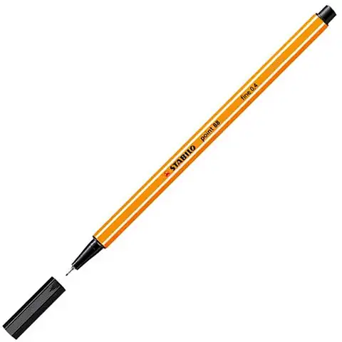 imagen de Stabilo: Point 88 rotulador negro 0,4mm 2