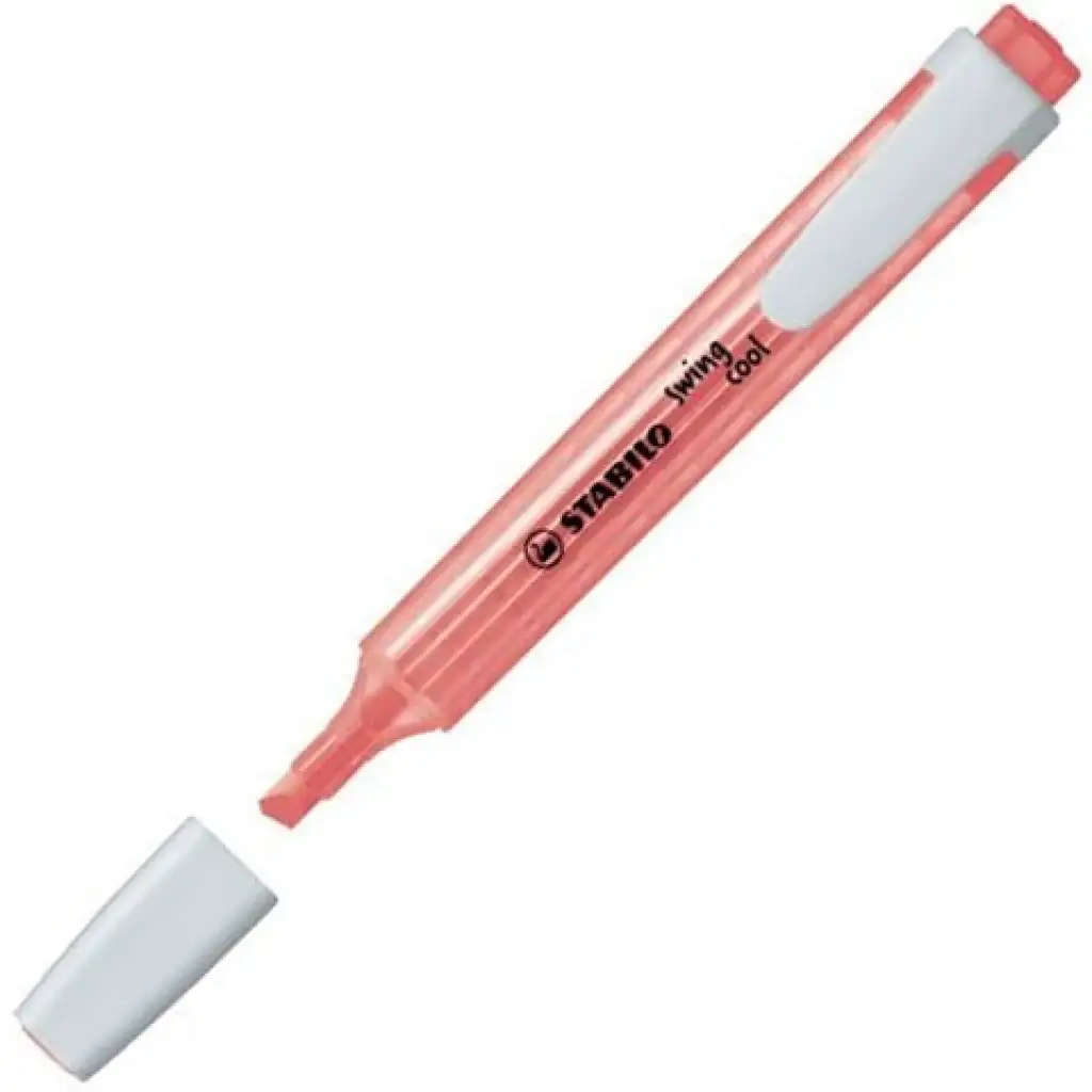 imagen de Stabilo: Swing Cool resaltador de color rojo 1