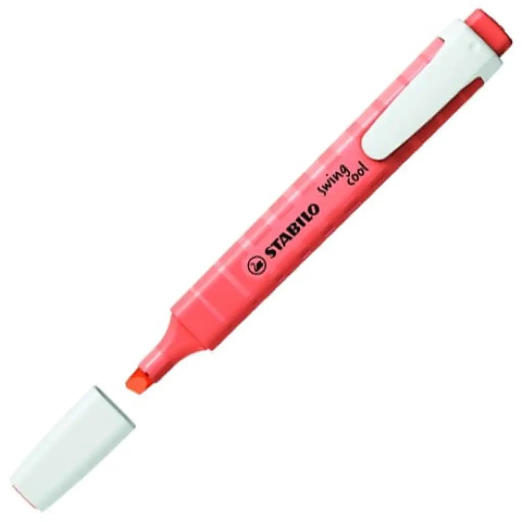 imagen de Stabilo: Swing Cool resaltador pastel coral 1