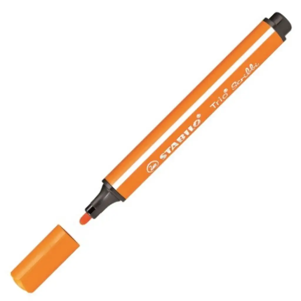 imagen de Stabilo: Trio Scribble rotulador triangular de color naranja 2