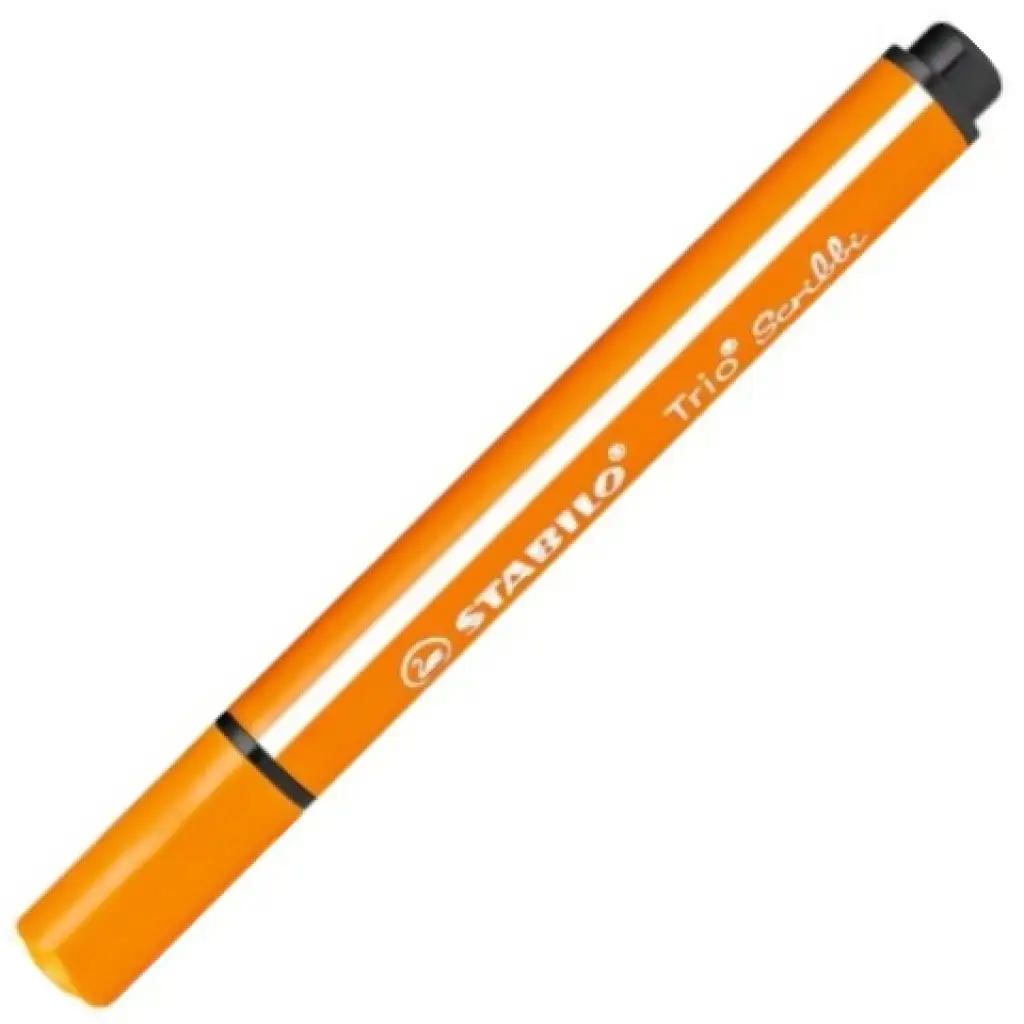imagen de Stabilo: Trio Scribble rotulador triangular de color naranja 1