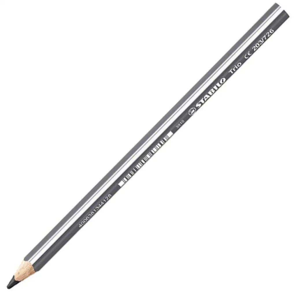 imagen de Stabilo: Trio Thick grueso lápiz de color triangular gris 1ud 1