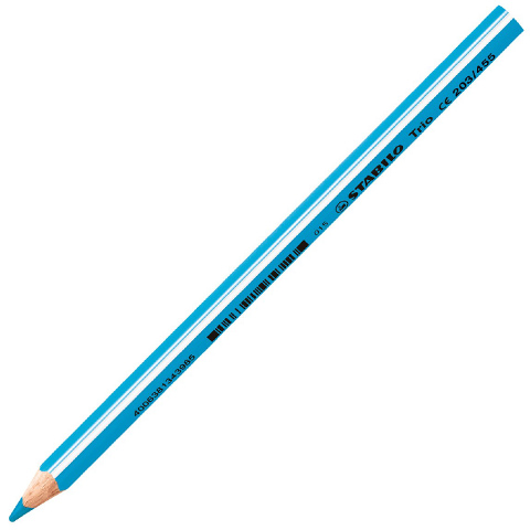 imagen de Stabilo: Trio Thick grueso triángulo azul cielo lápiz de colores 1ud 1