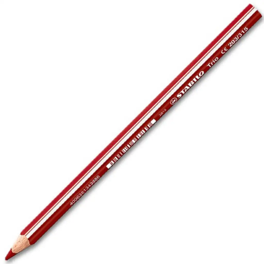 imagen de Stabilo: Trio Thick grueso triángulo color cereza lápiz de color 1ud 1
