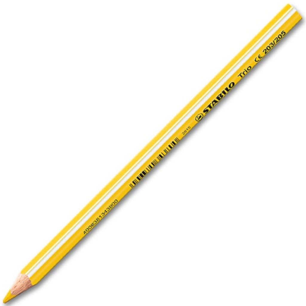 imagen de Stabilo: Trio Thick lápiz de colores amarillo 1