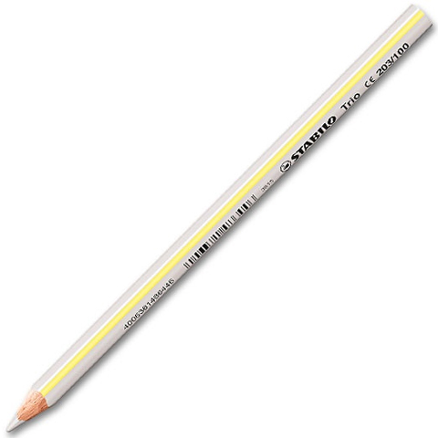 imagen de Stabilo: Trio Thick lápiz de colores blanco 1