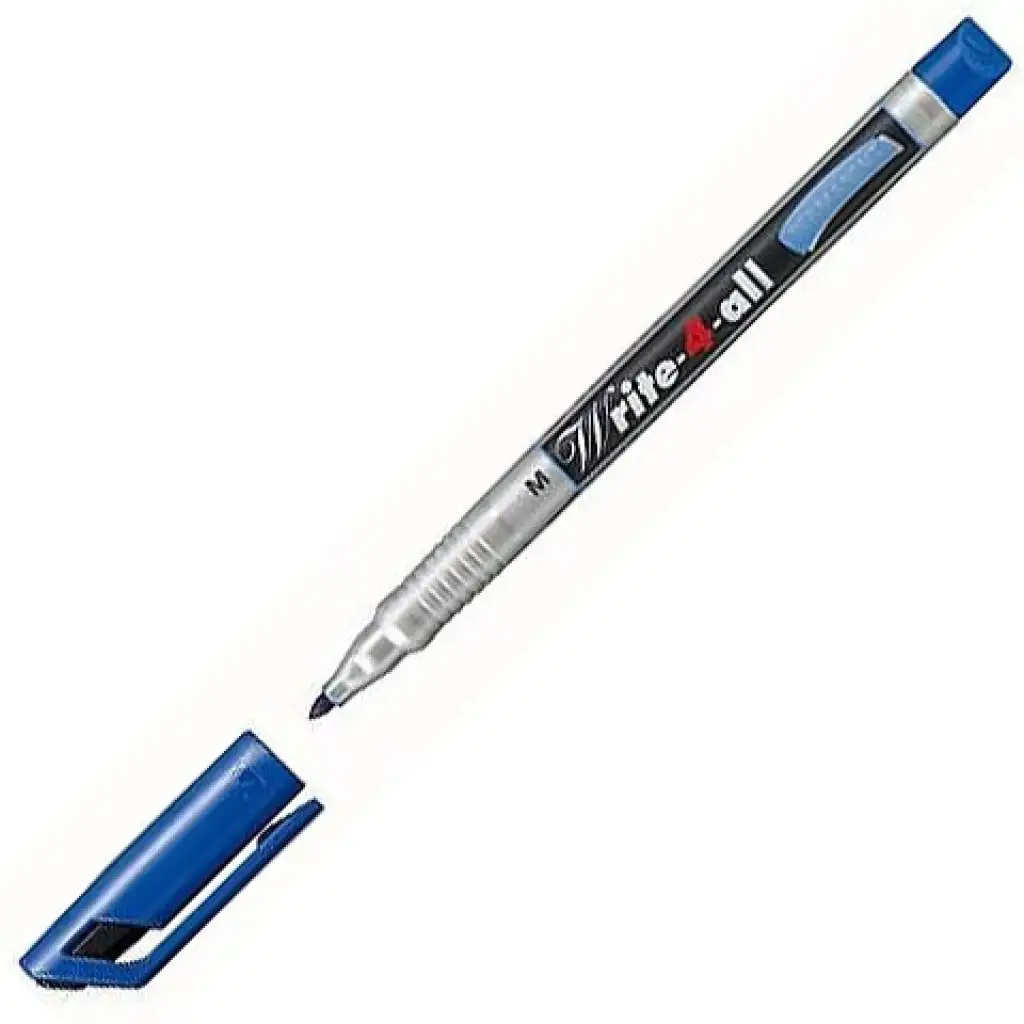imagen de Stabilo: Write 4 all "M" azul rotulador de alcohol 1mm 1