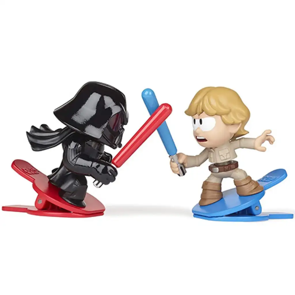 imagen de Star Wars Battle Bobblers Vader vs Luke figura con pinza - Hasbro 2