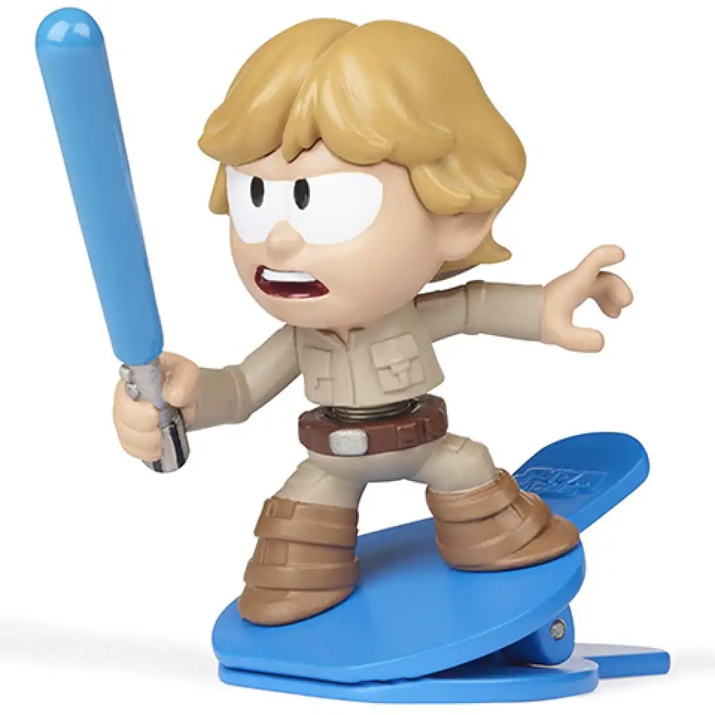 imagen de Star Wars Battle Bobblers Vader vs Luke figura con pinza - Hasbro 3