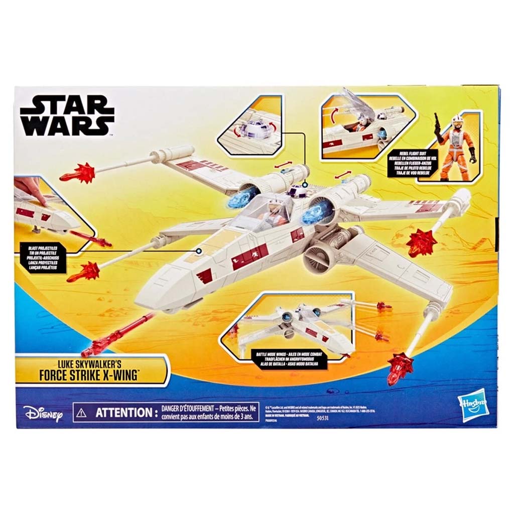 imagen de Star Wars: Epic World of Action Luke Skywalker Fuerza de Ataque X-Wing - Hasbro 2