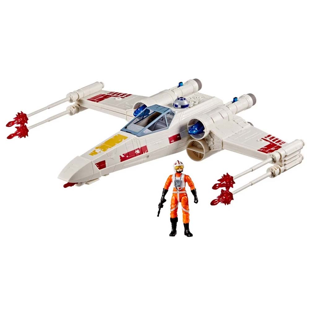 imagen de Star Wars: Epic World of Action Luke Skywalker Fuerza de Ataque X-Wing - Hasbro 3