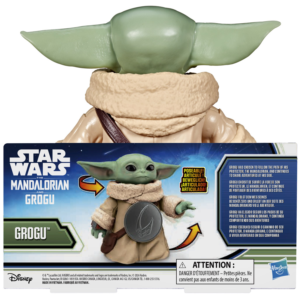 imagen de Star Wars: Figura de acción de Grogu - Hasbro 3