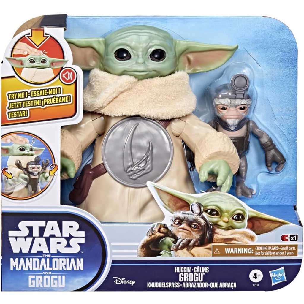 imagen de Star Wars: Figura de Grogu abrazador - Hasbro 1