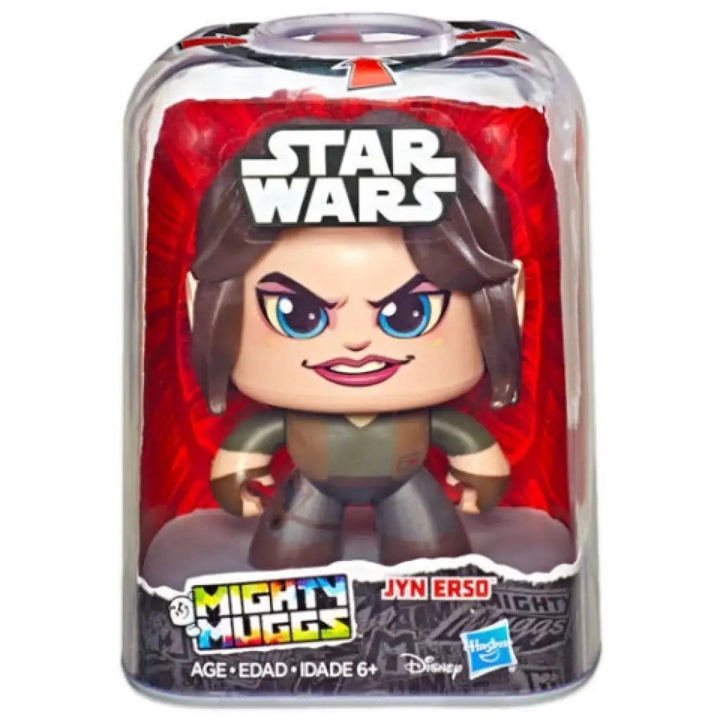 imagen de Star Wars Mighty Muggs: figura de Jyn Erso - Hasbro 1