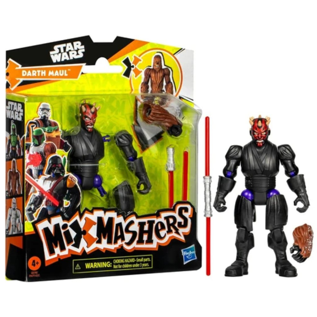 imagen de Star Wars: Mix Mashers figura de Dart Maul con accesorios – Hasbro 1