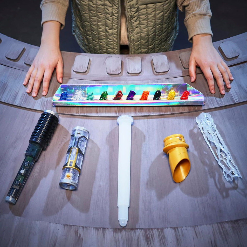 imagen de Star Wars Power Crystal sable de luz con cristal de energía - Hasbro 2