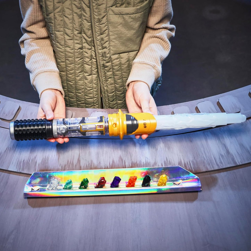 imagen de Star Wars Power Crystal sable de luz con cristal de energía - Hasbro 3