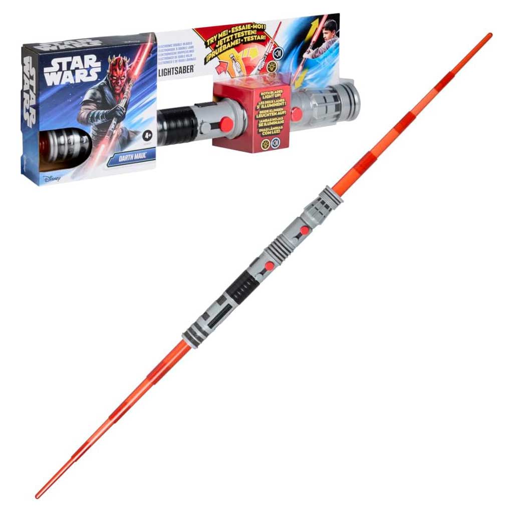 imagen de Star Wars Sable de Luz de Doble Filo: Darth Maul - Hasbro 2