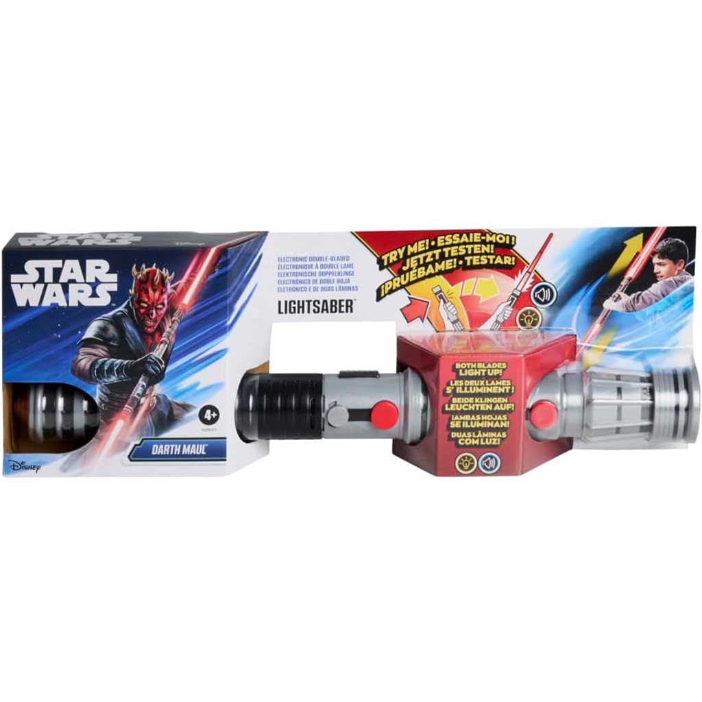 imagen de Star Wars Sable de Luz de Doble Filo: Darth Maul - Hasbro 1