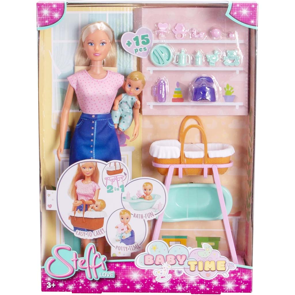 imagen de Steffi Love: Baby Time conjunto de bebé - Simba Toys 1