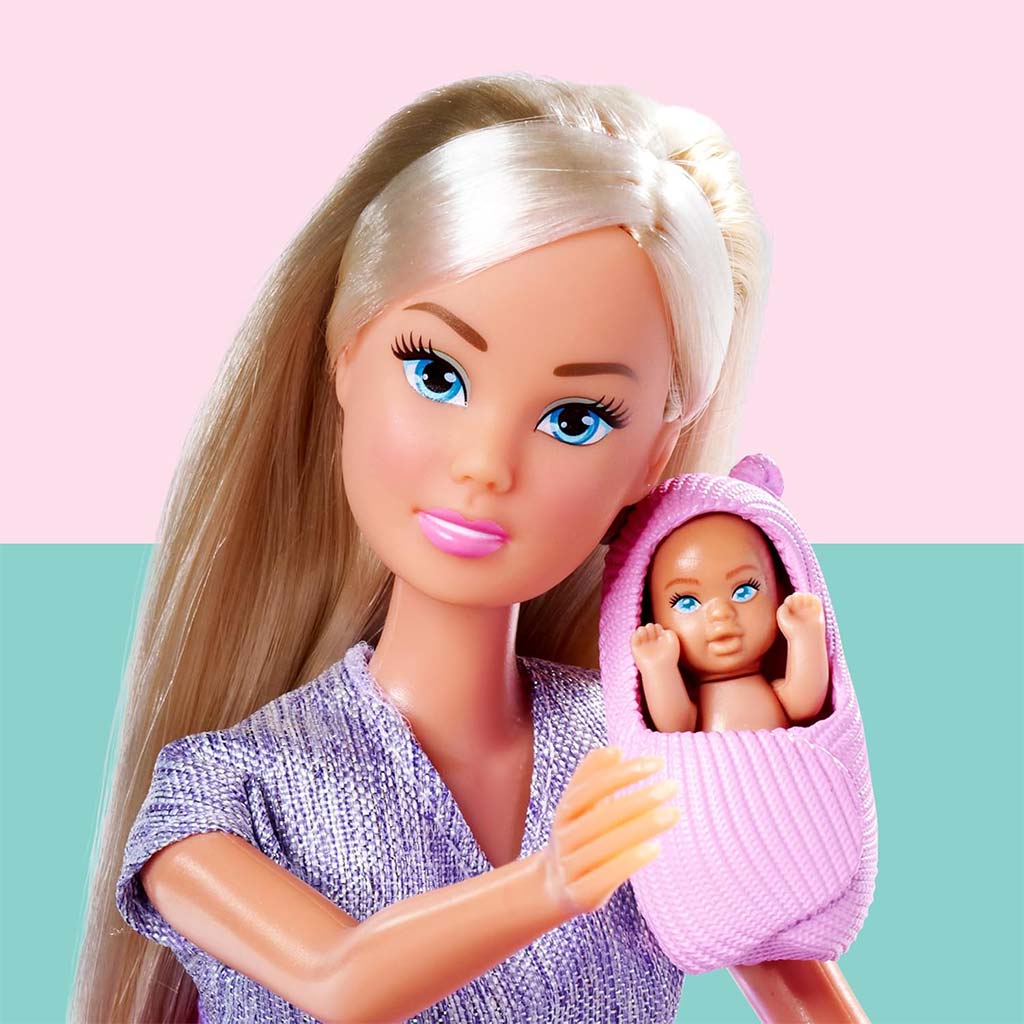 imagen de Steffi Love: Bienvenida Bebé Steffi muñeca embarazada - Simba Toys 3