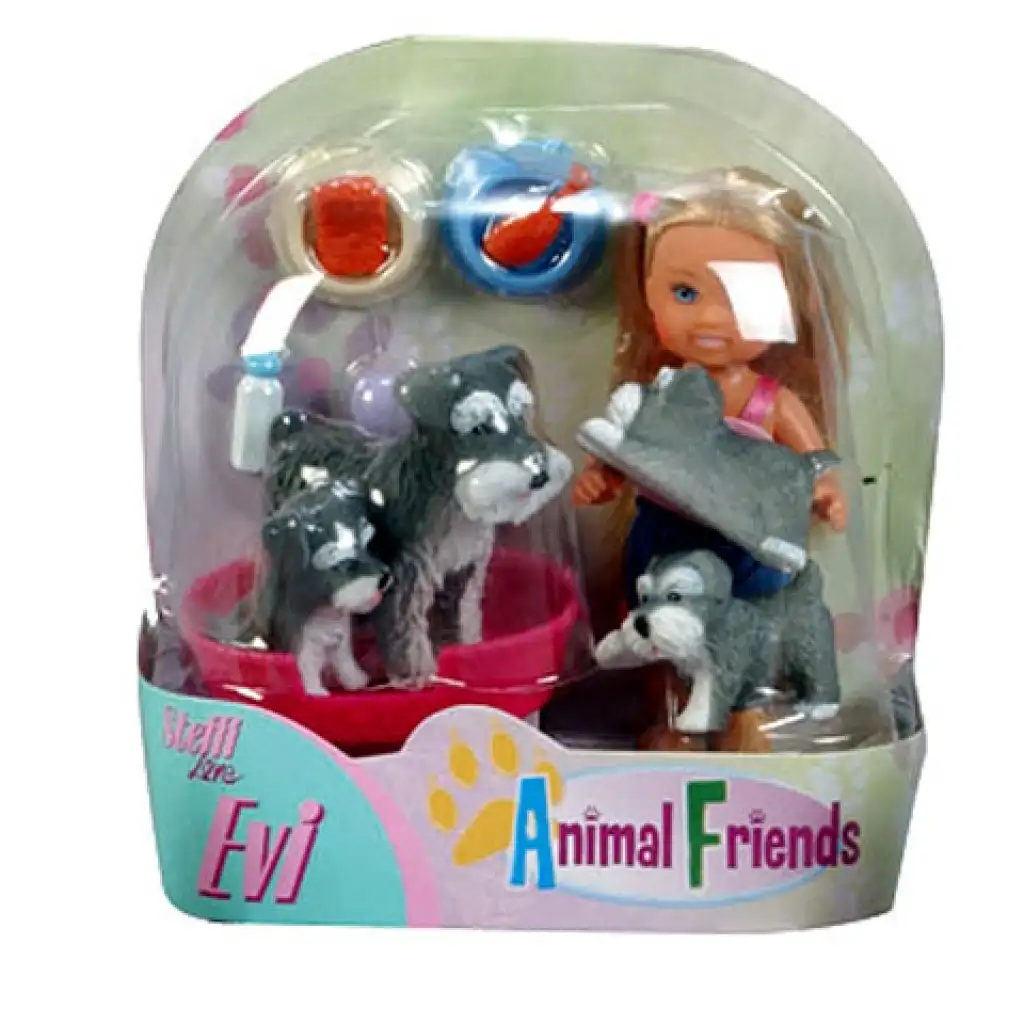 imagen de Steffi Love Évi con pequeños animales surtido - Simba 2