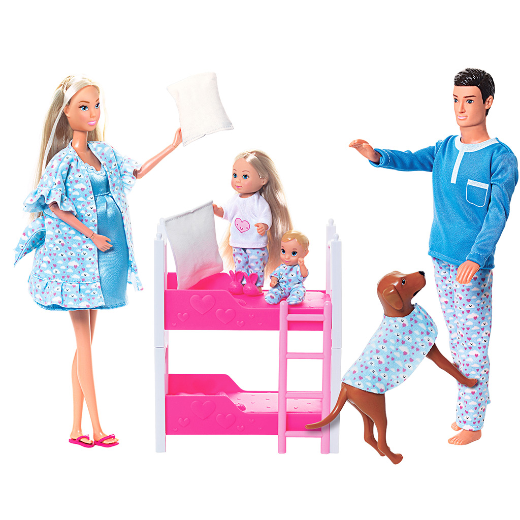 imagen de Steffi Love – Juego de familia Fiesta de pijamas - Simba Toys 3