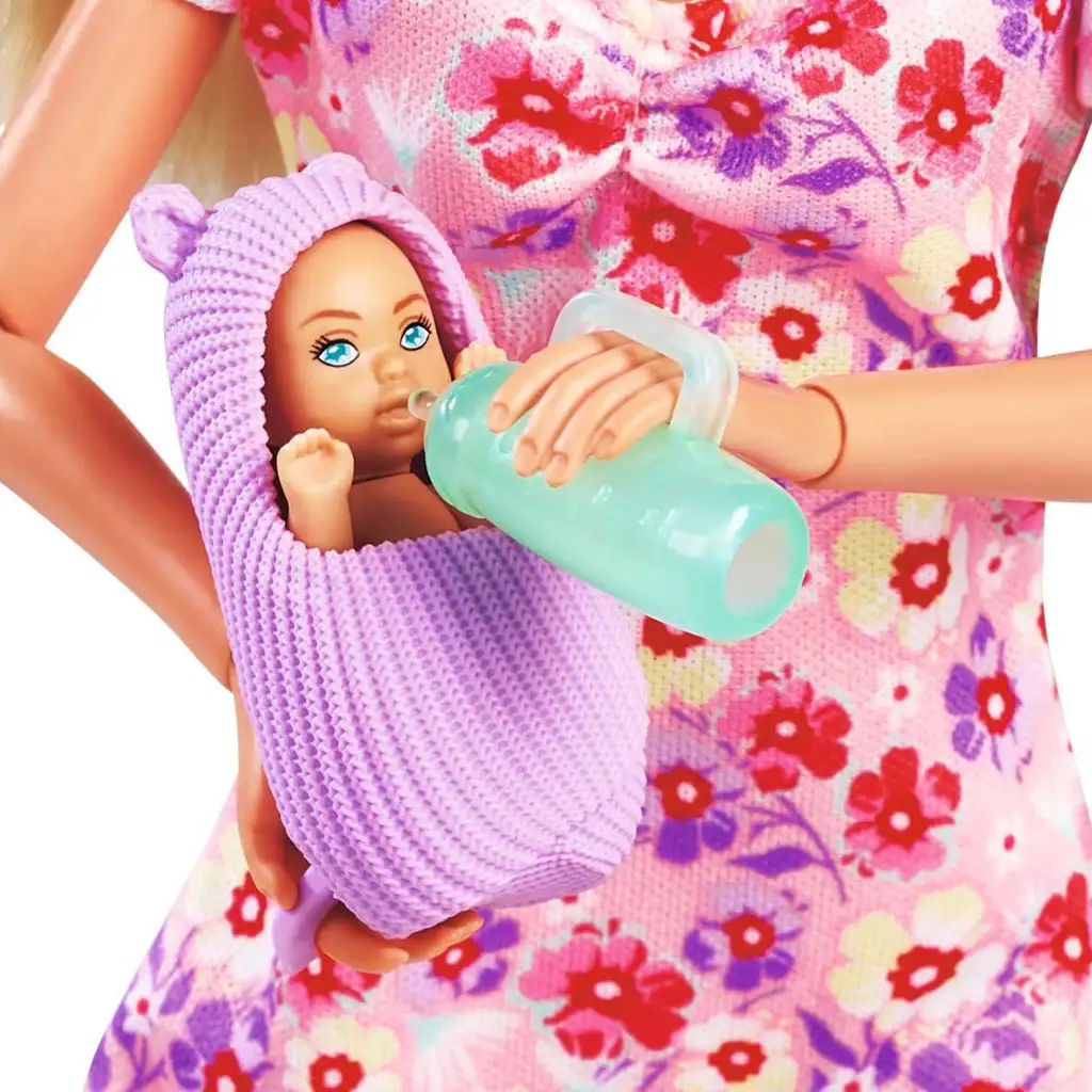 imagen de Steffi Love: Steffi muñeca embarazada con cuna y accesorios - Simba Toys 4