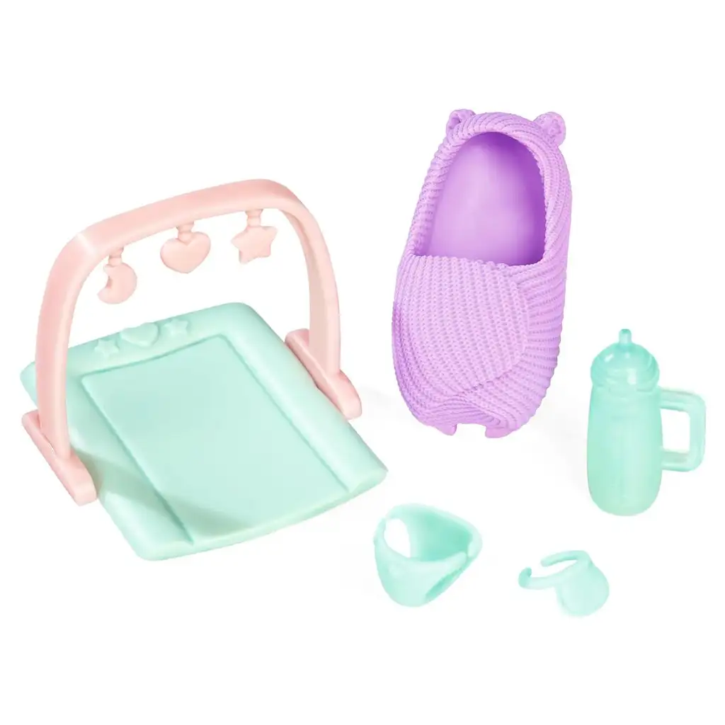 imagen de Steffi Love: Steffi muñeca embarazada con cuna y accesorios - Simba Toys 5