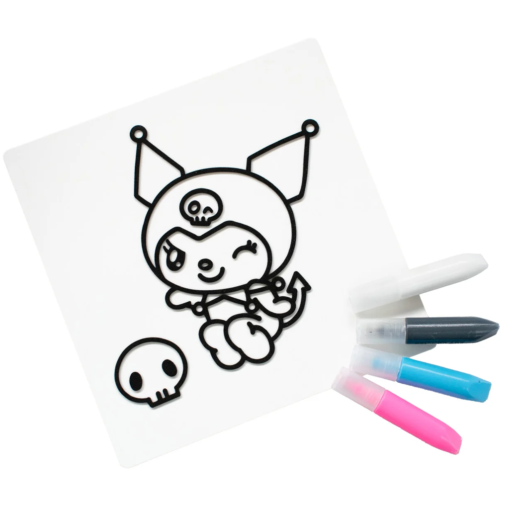 imagen de Sticker Art: Set de pegatinas para colorear de Hello Kitty varios 1ud - Comansi 5