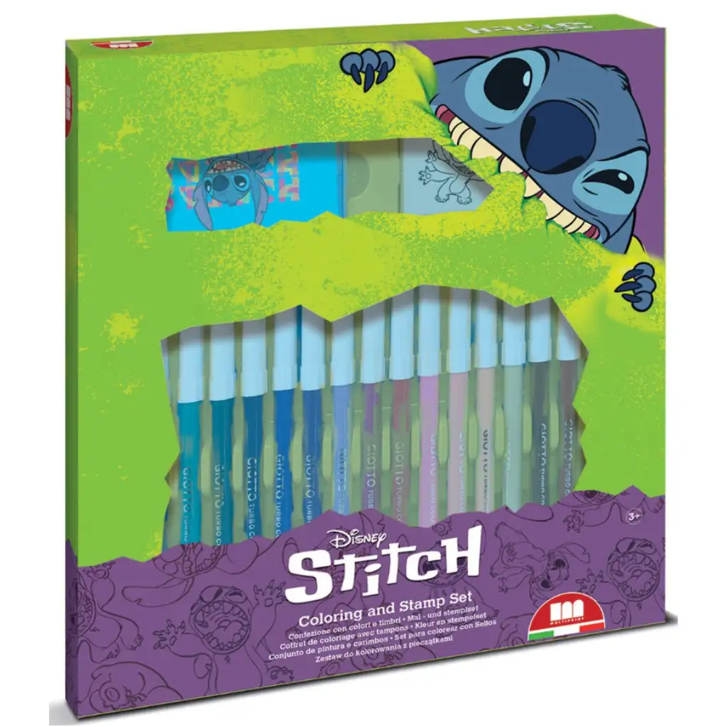 imagen de Stitch set de sellos de 18 piezas - Multiprint 1