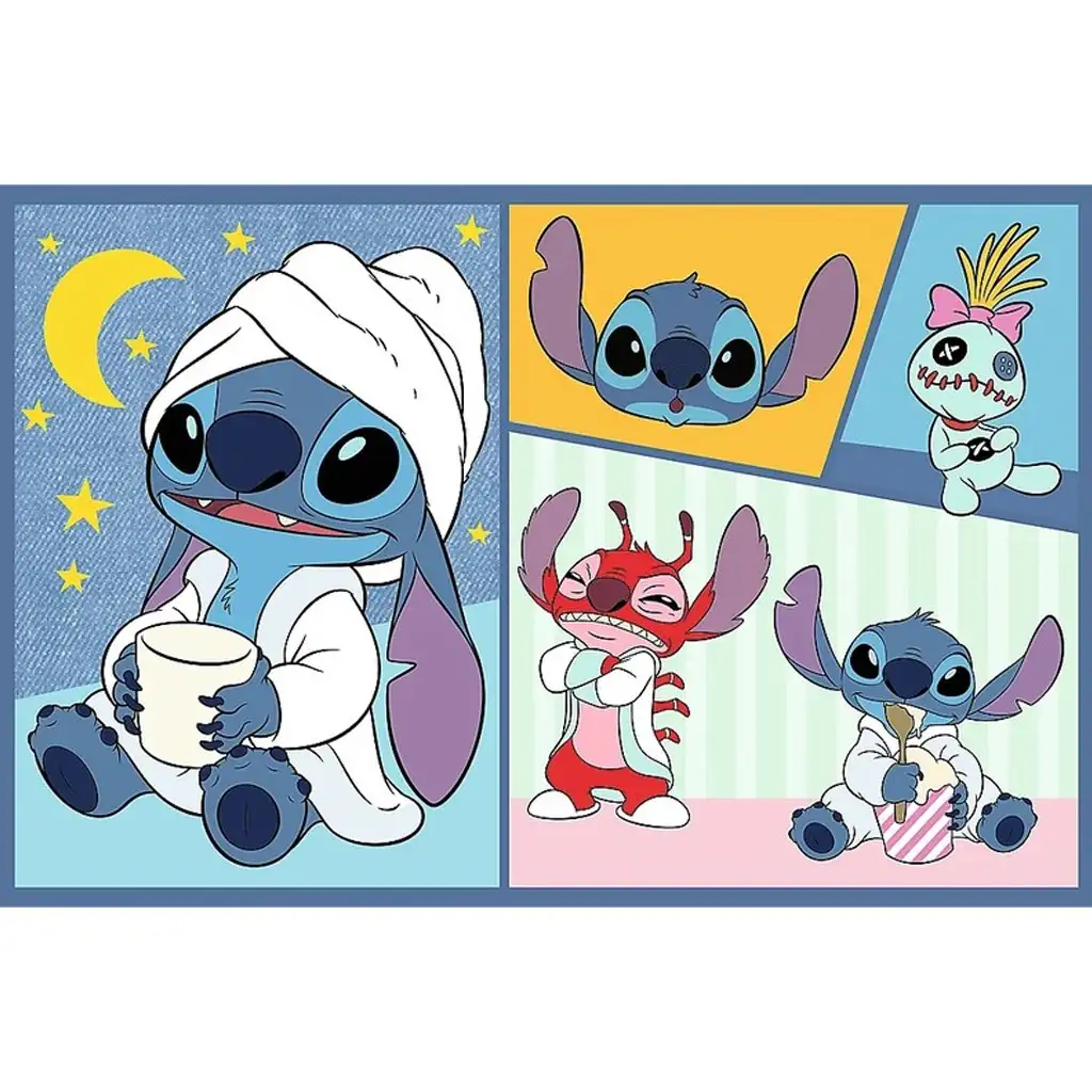 imagen de Stitch y sus amigos rompecabezas 2x70 piezas - Trefl 2
