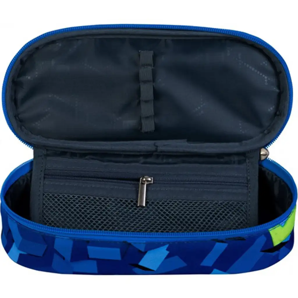 imagen de St.Right 3D Blocks Estuche ovalado de color azul 23cm 2