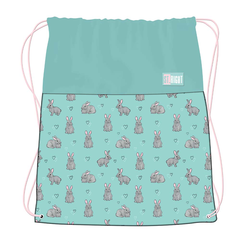 imagen de St.Right Conejos Grises mochila de deporte, 43x34cm 1