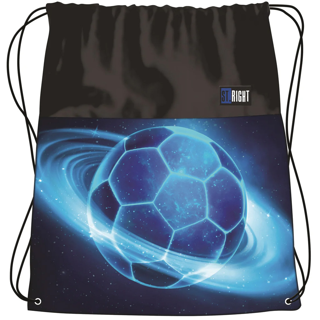 imagen de St.Right Cosmic Soccer mochila, bolsa deportiva 34x43cm 1