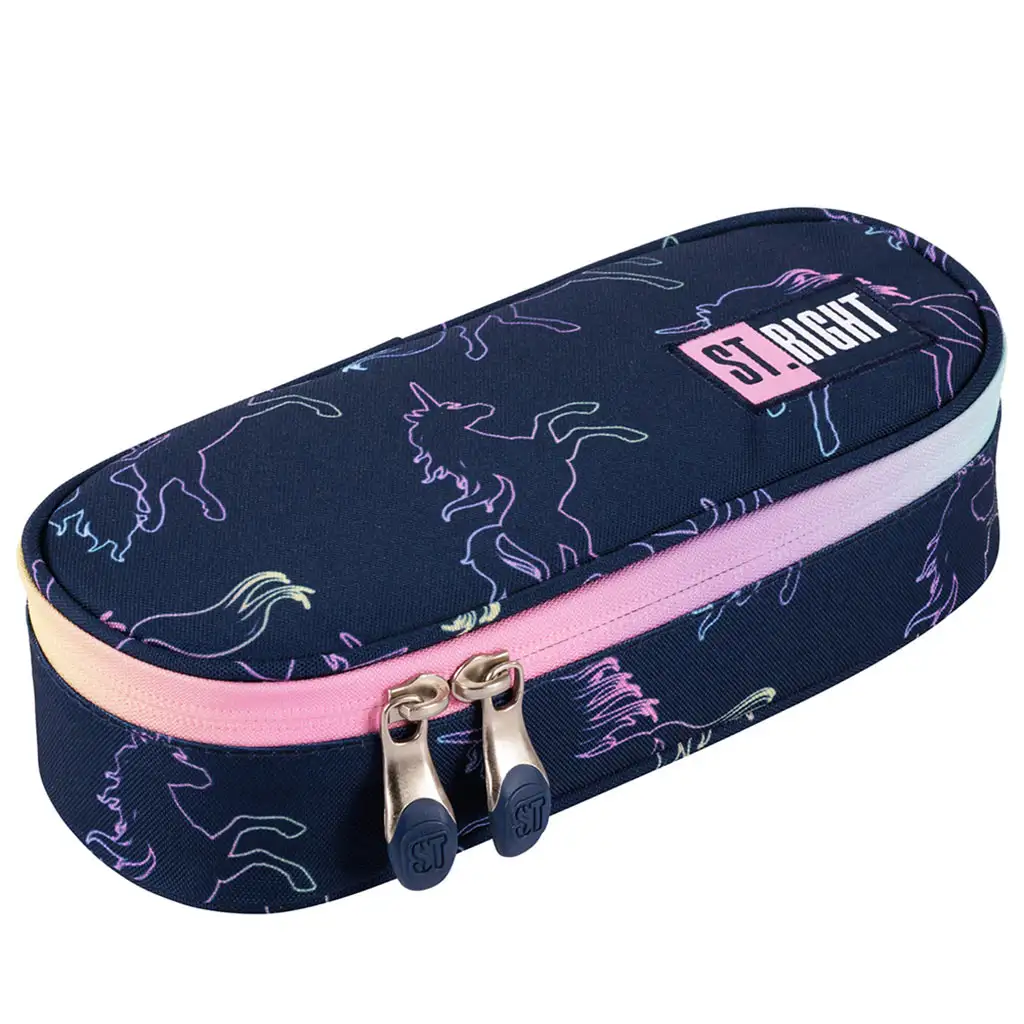 imagen de St.Right: Dream unicornio estuche ovalado 23cm 1