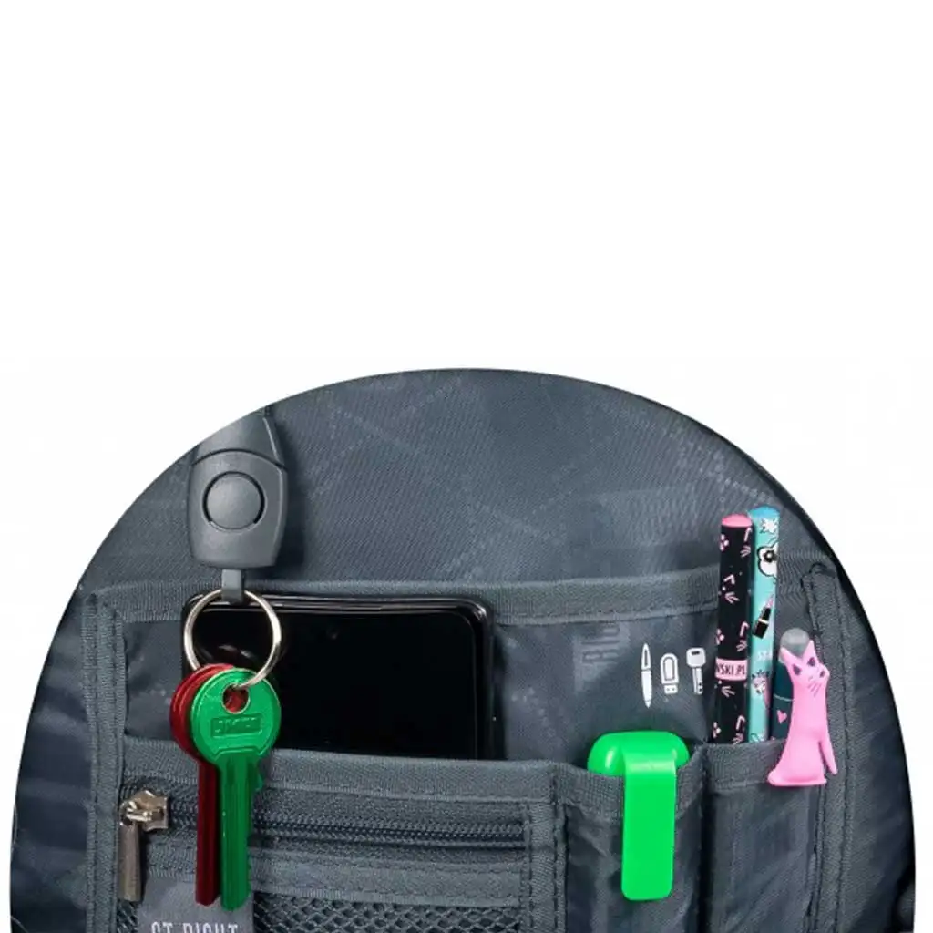 imagen de St.Right: Dream Unicornio mochila escolar de cuatro compartimentos, mochila 5