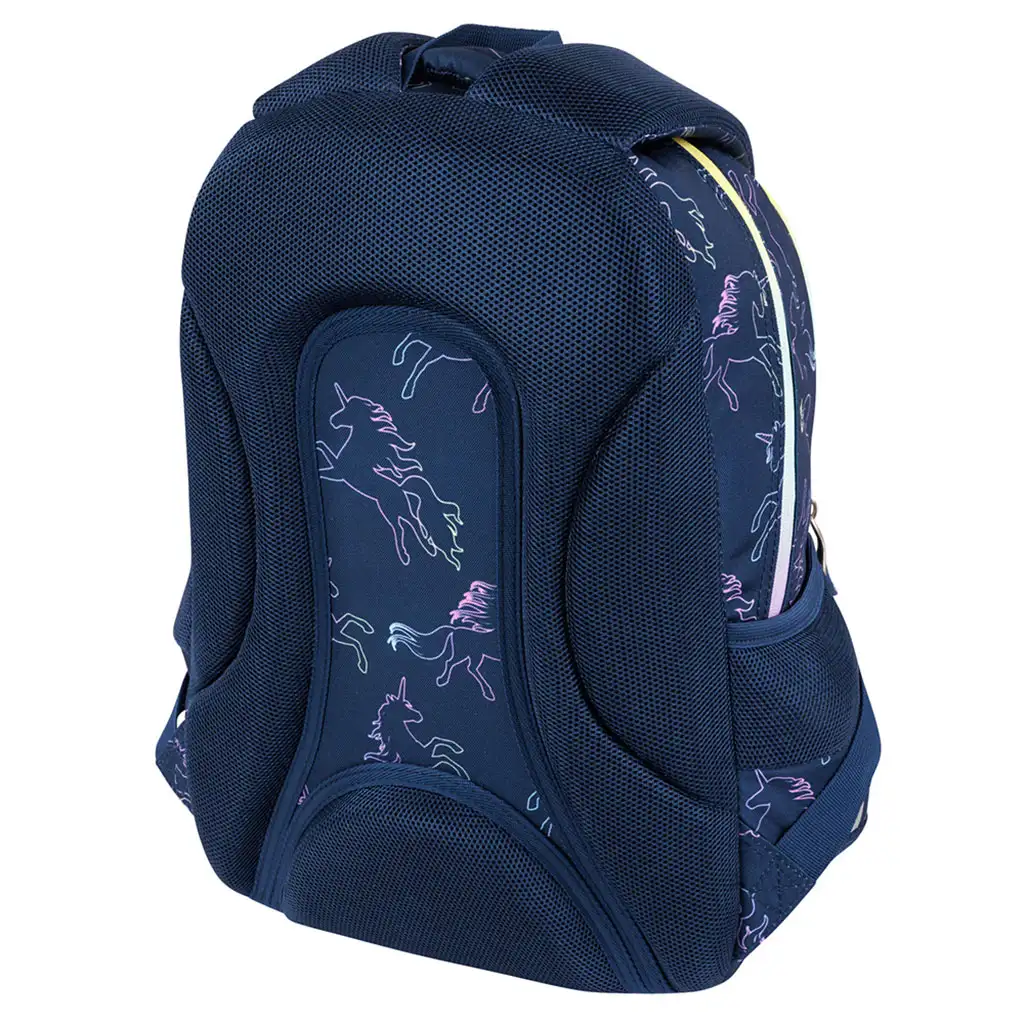 imagen de St.Right Dream unicornio mochila escolar de tres compartimentos, mochila 39x27x17cm 4