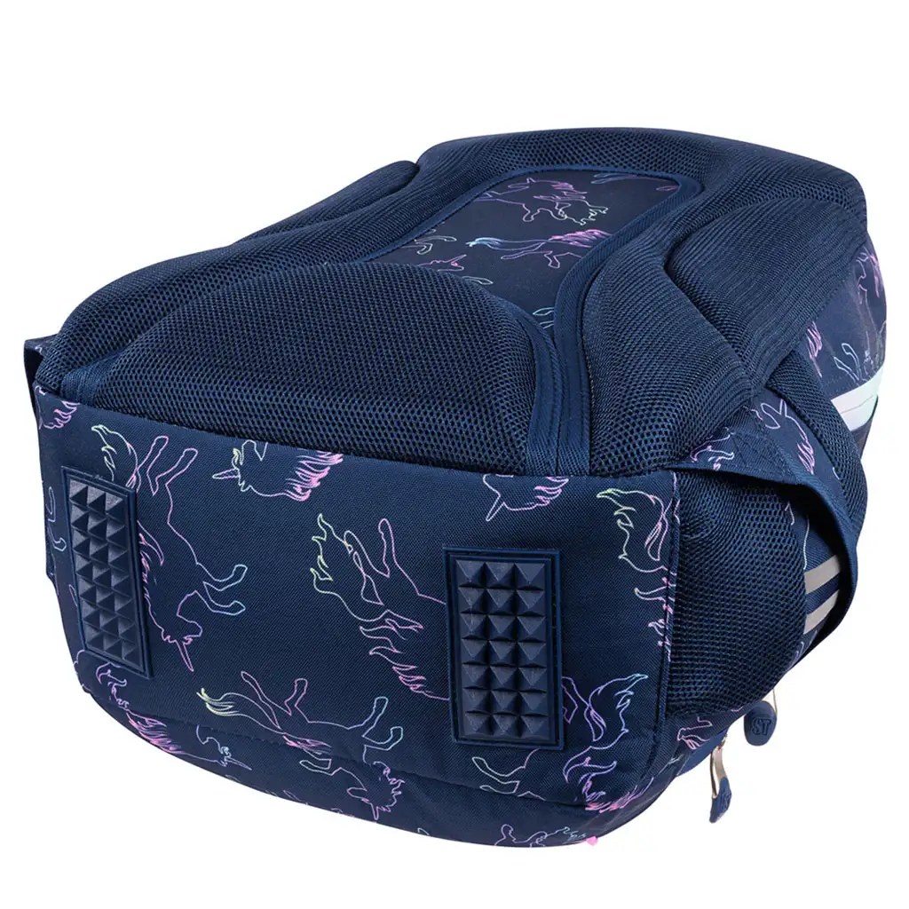imagen de St.Right Dream unicornio mochila escolar de tres compartimentos, mochila 39x27x17cm 5