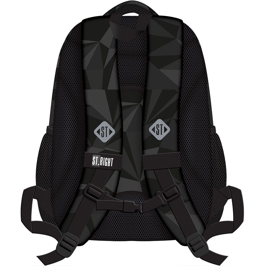 imagen de St.Right Geometric gris mochila ergonómica, mochila BP05 42x30x19cm 2