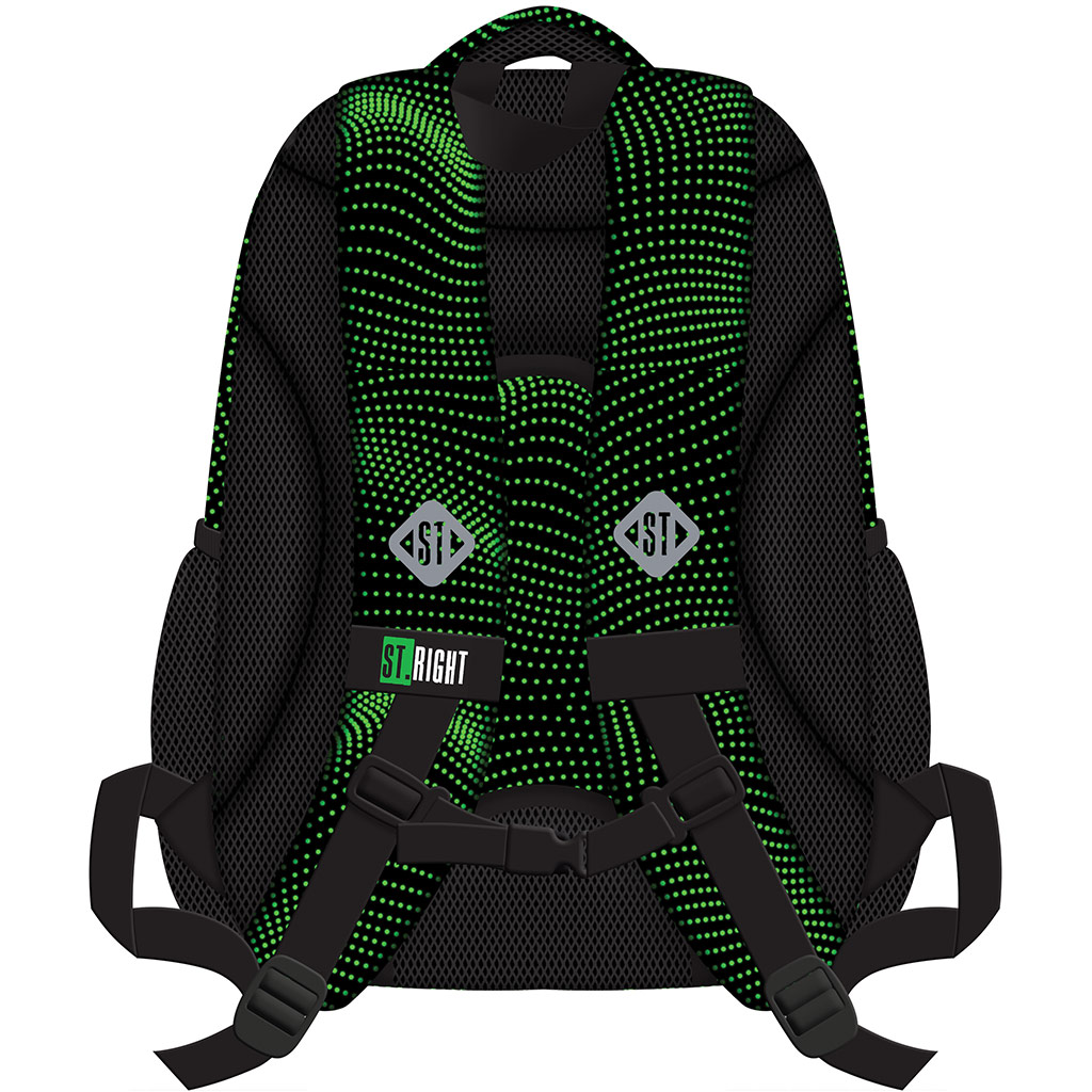 imagen de St.Right Green Halfton mochila ergonómica, mochila BP05 42x30x19cm 2