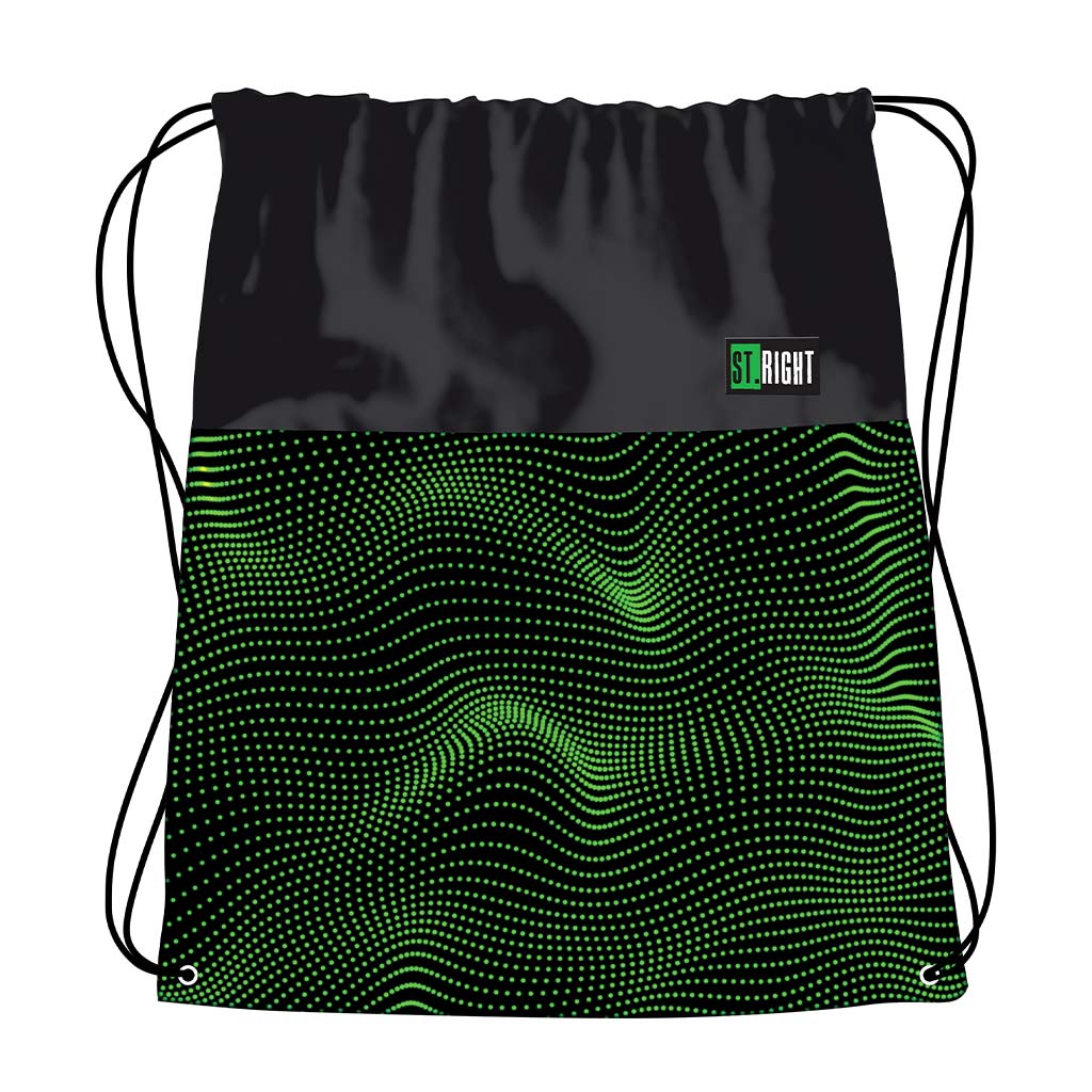 imagen de St.Right Green Halftone mochila de deporte, bolsa de deporte 43x34cm 1
