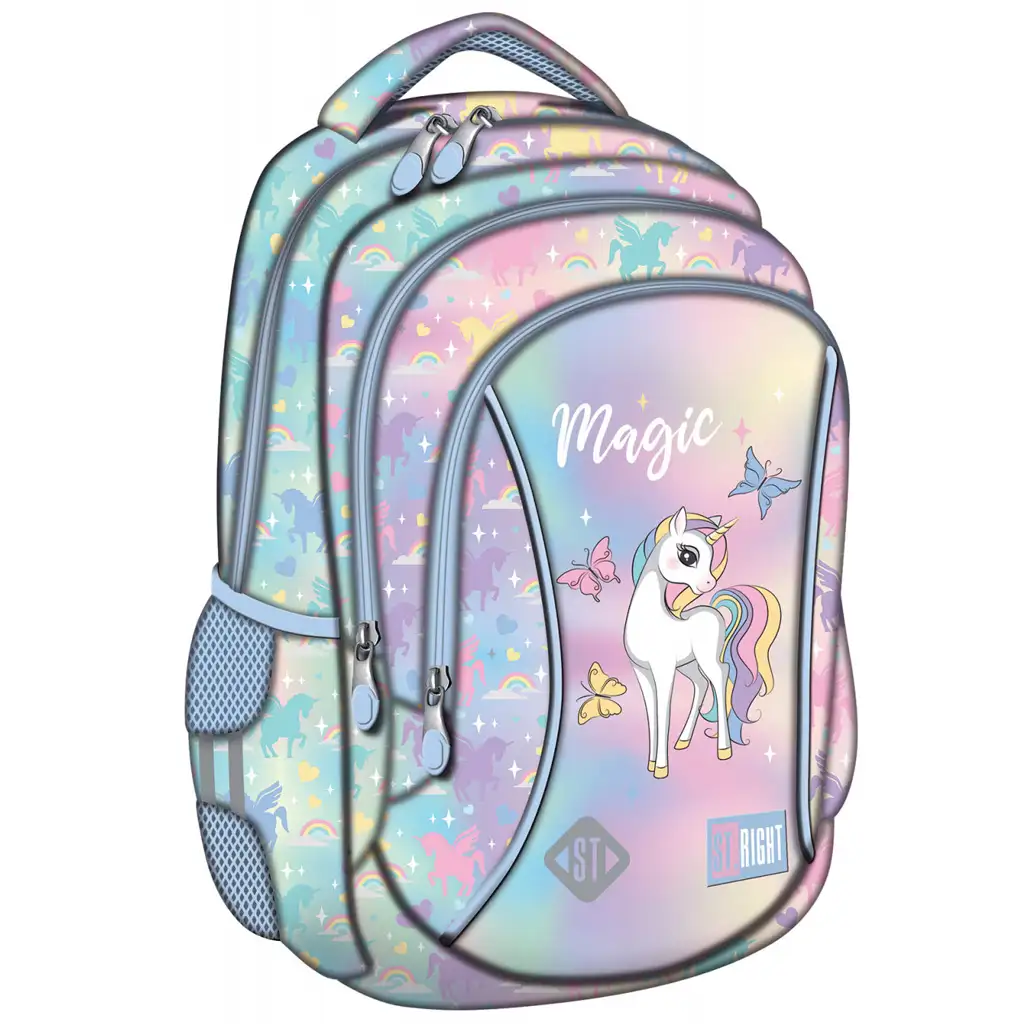 imagen de St.Right Magic Unicorn mochila escolar, mochila BP26 39x27x17cm 1