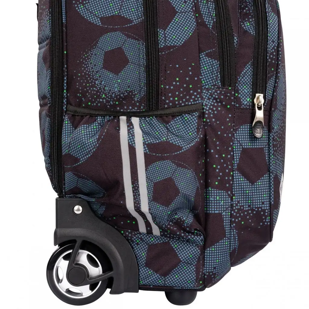 imagen de St.Right Mochila con ruedas de fútbol TB01 43x32x25cm 6