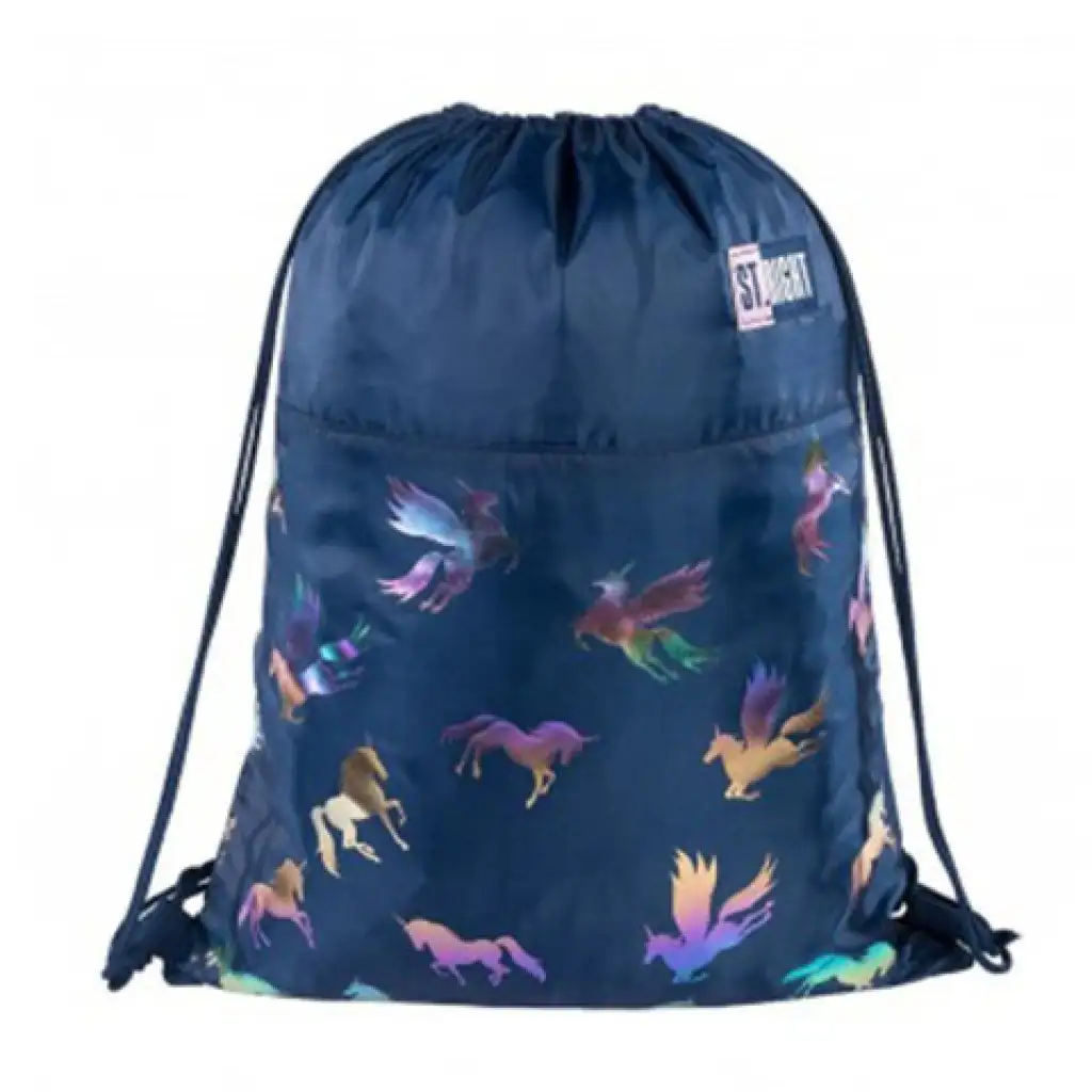 imagen de St.Right mochila de unicornio, bolsa deportiva 43x34cm 1
