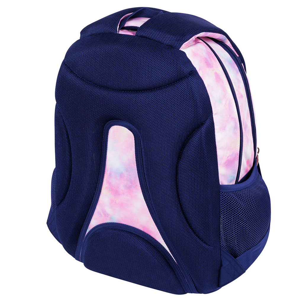 imagen de St.Right Mochila escolar de tres compartimentos Pink Sky, 42x30x19cm 3