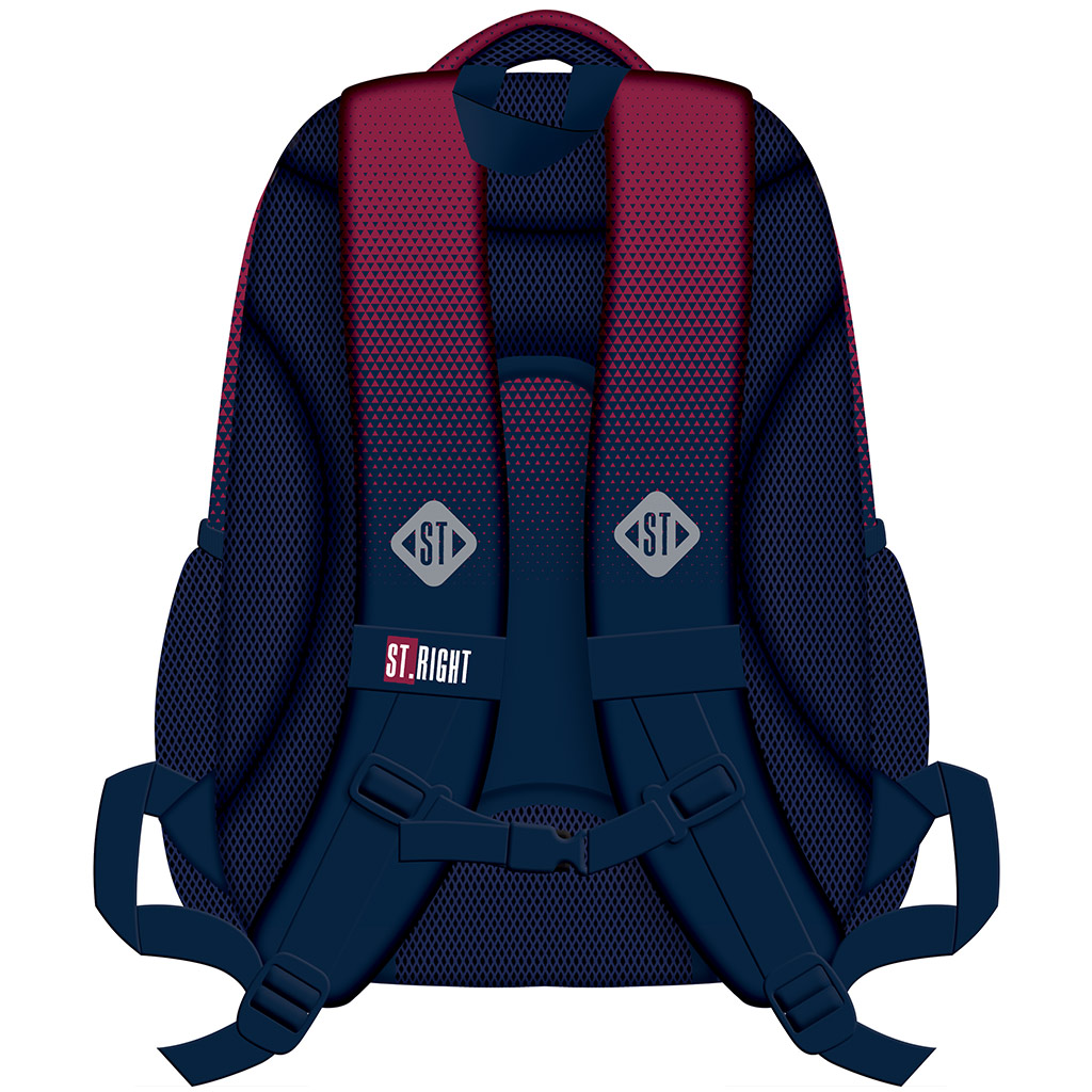 imagen de St.Right Mochila escolar ergonómica de degradado, mochila BP05 42x30x19cm 2