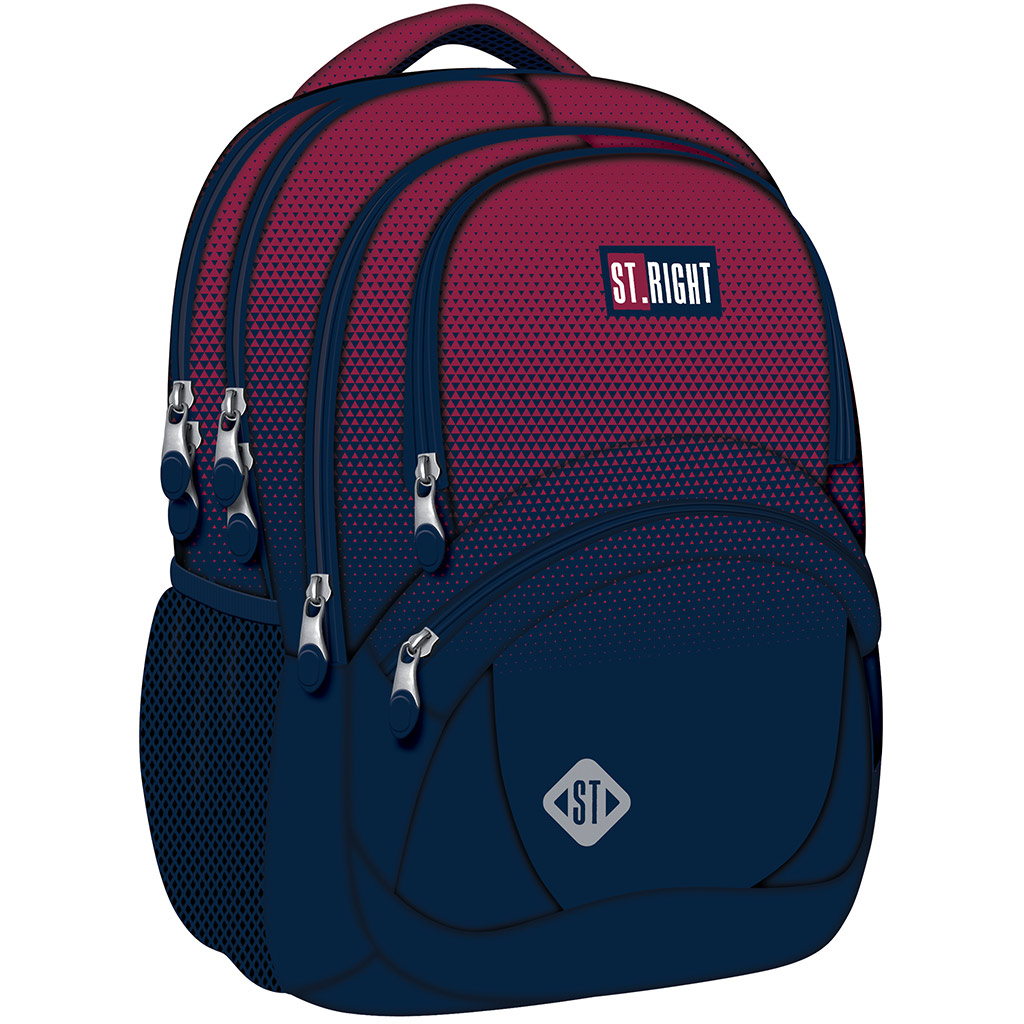 imagen de St.Right Mochila escolar ergonómica de degradado, mochila BP05 42x30x19cm 1